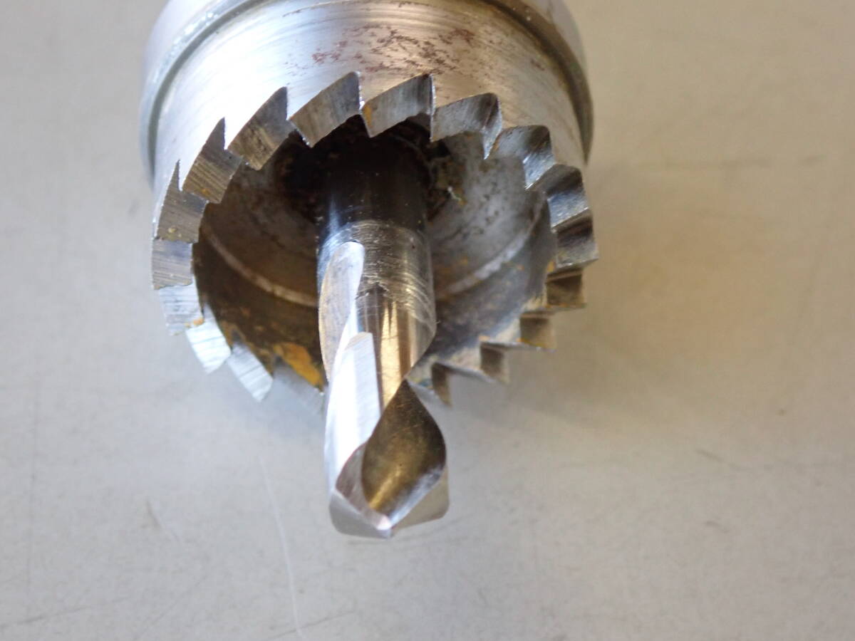 ●全国送料込み●　大見工業 スーパーホールカッター E型 25mm ホールソー 穴あけ 工具 パーツ ドリル SUPER HOLE CUTTER 中古_画像5