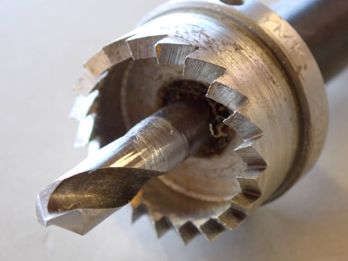 ●全国送料込み●　大見工業 スーパーホールカッター E型 25mm ホールソー 穴あけ 工具 パーツ ドリル SUPER HOLE CUTTER 中古_画像8