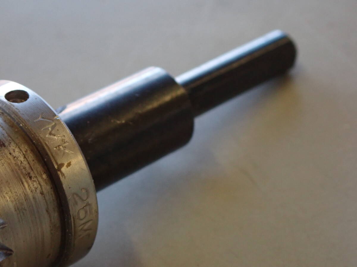 ●全国送料込み●　大見工業 スーパーホールカッター E型 25mm ホールソー 穴あけ 工具 パーツ ドリル SUPER HOLE CUTTER 中古_画像9