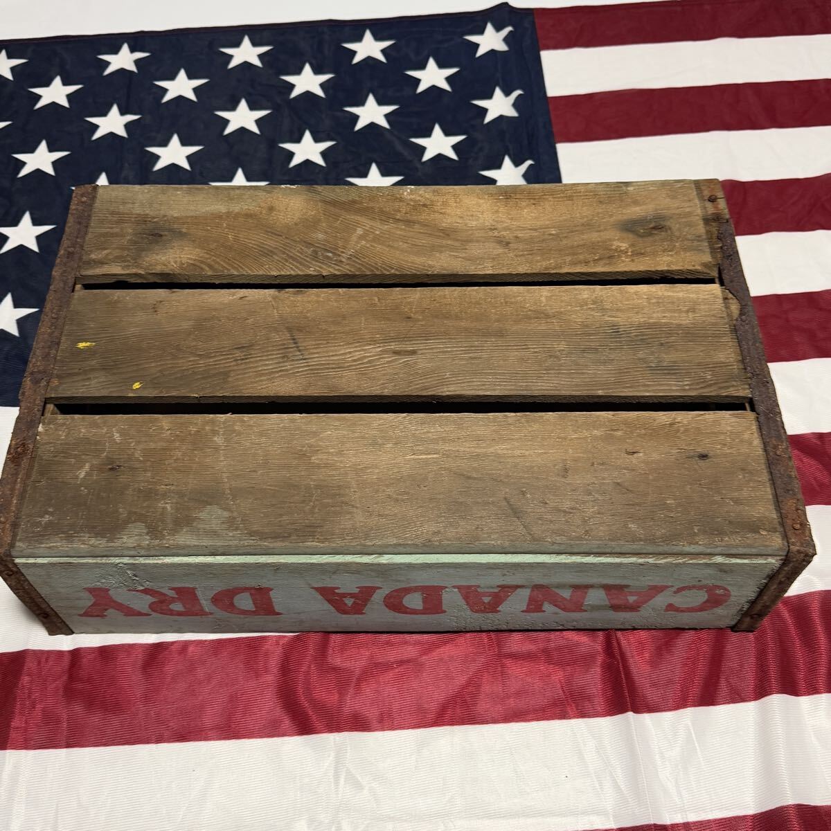  Canada dry дерево коробка Vintage canada dry интерьер Junk gran ji