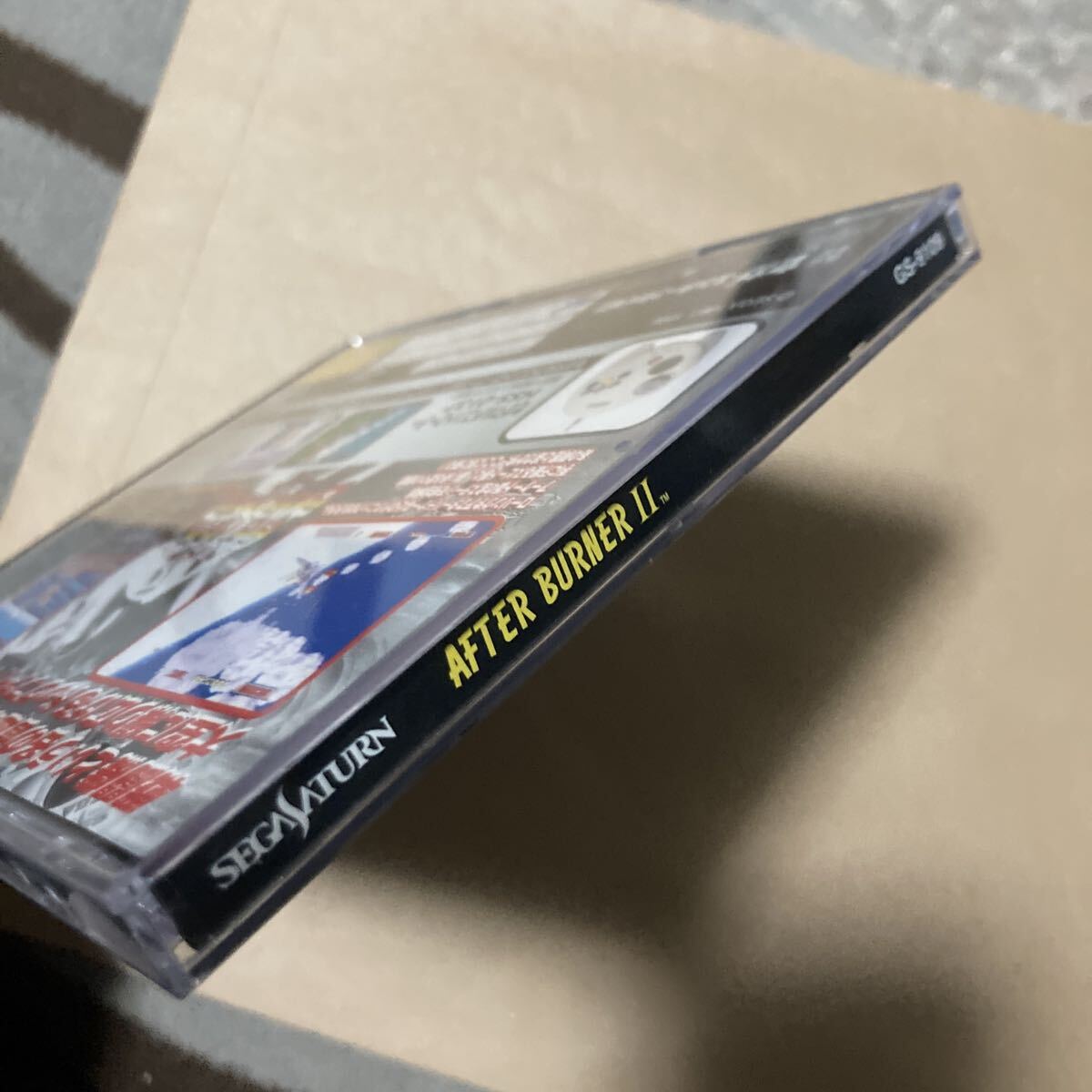 送料無料 SS セガサターン アフターバーナーⅡ ハガキ チラシ付 SEGA AGES SATURN アフターバーナー2 AFTER BURNER Ⅱ SSソフト_画像10