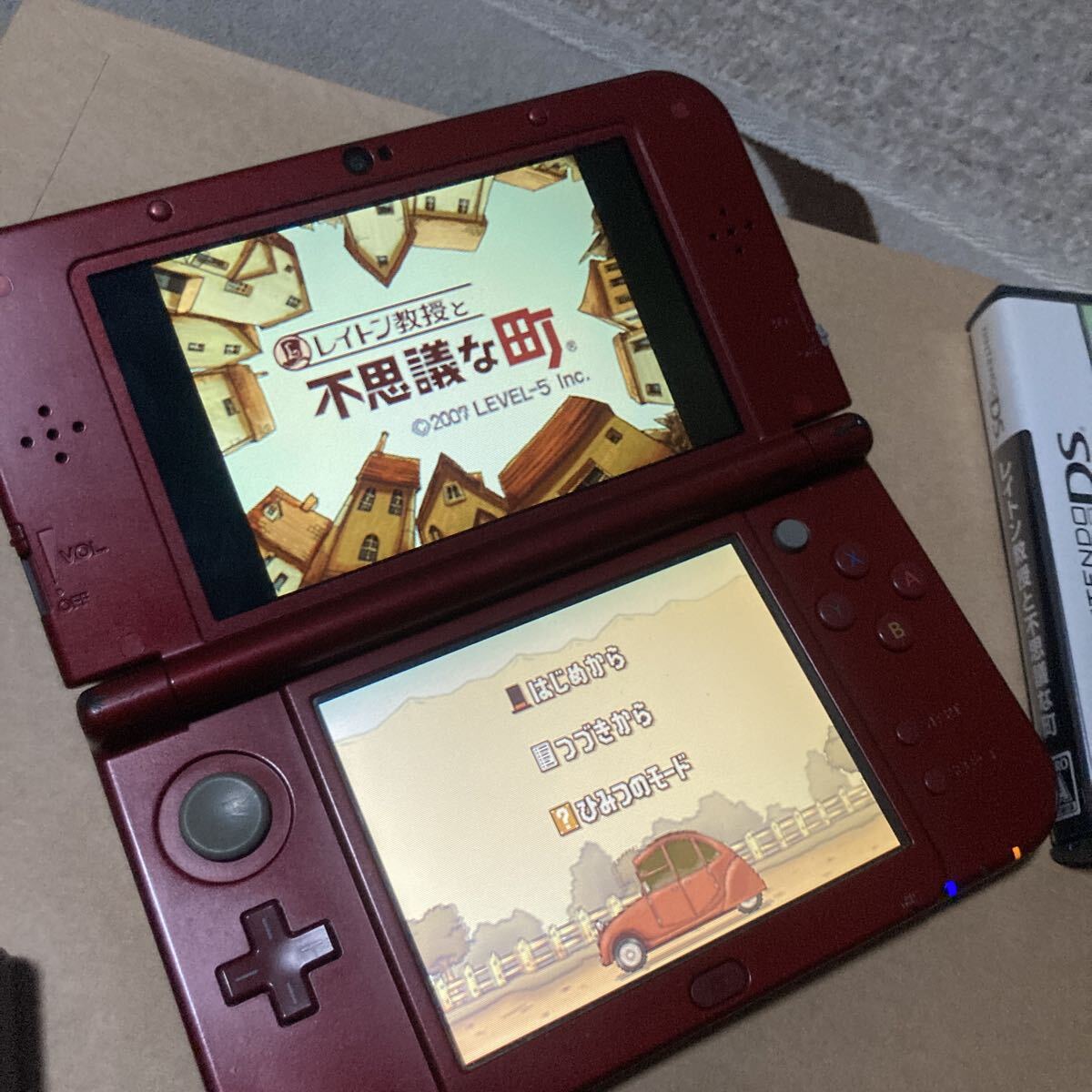  бесплатная доставка DS Nintendo DS 3шт.@set Ray тонн ... демон. коробка Ray тонн ... последний. час путешествие Ray тонн ... тайна . блок NDS NINTENDODS