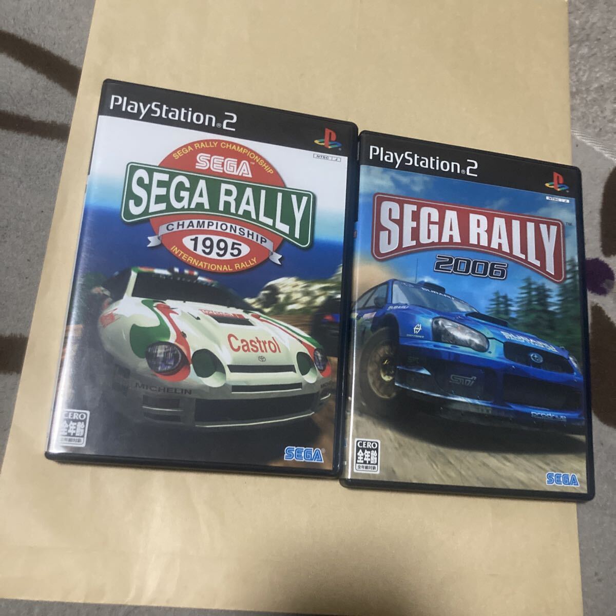 送料無料 PS2 SEGA RALLY 2006 + CHAMPIONSHIP セガラリー チャンピオンシップ PlayStation2 プレイステーション2 セガラリー2006 ソフト_画像2