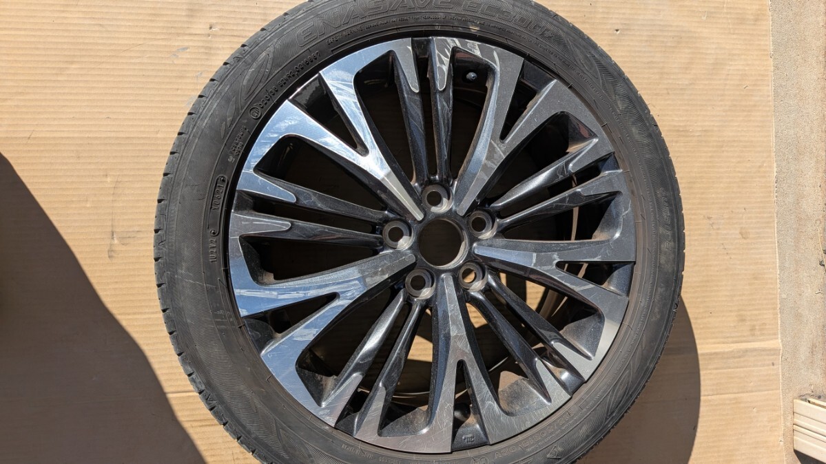 ダンロップ215/50R18 バリ山 トヨタ純正 ヤリスクロス Zグレード ホイール　　 　_画像7