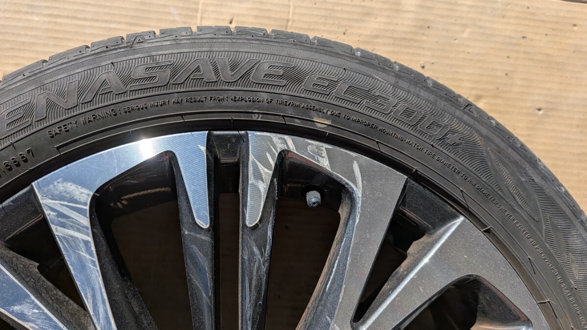 ダンロップ215/50R18 バリ山 トヨタ純正 ヤリスクロス Zグレード ホイール　　 　_画像8