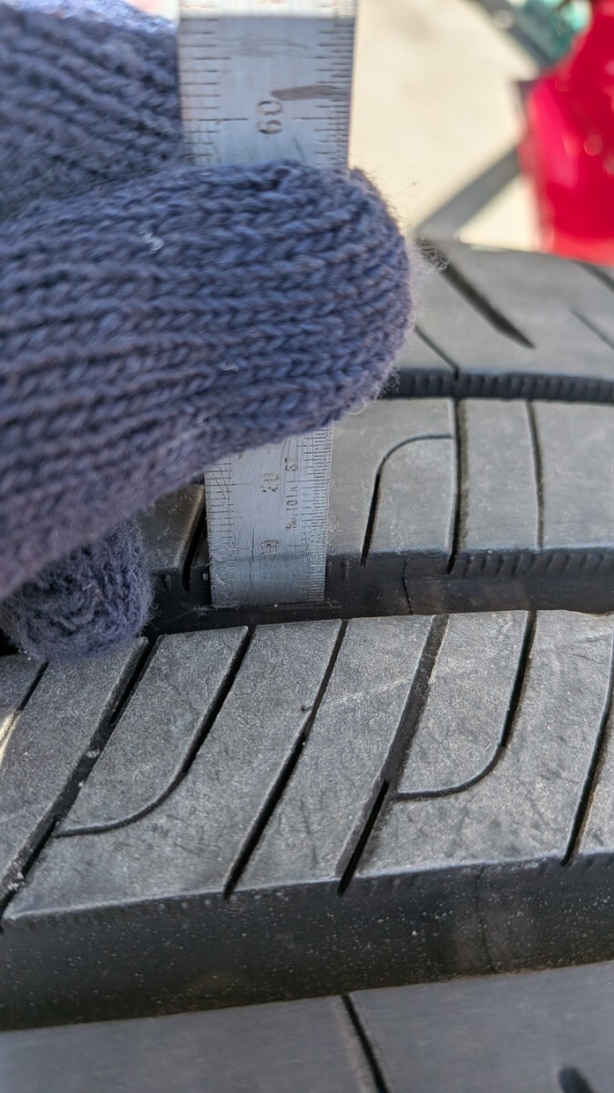 ダンロップ215/50R18 バリ山 トヨタ純正 ヤリスクロス Zグレード ホイール　　 　_画像1