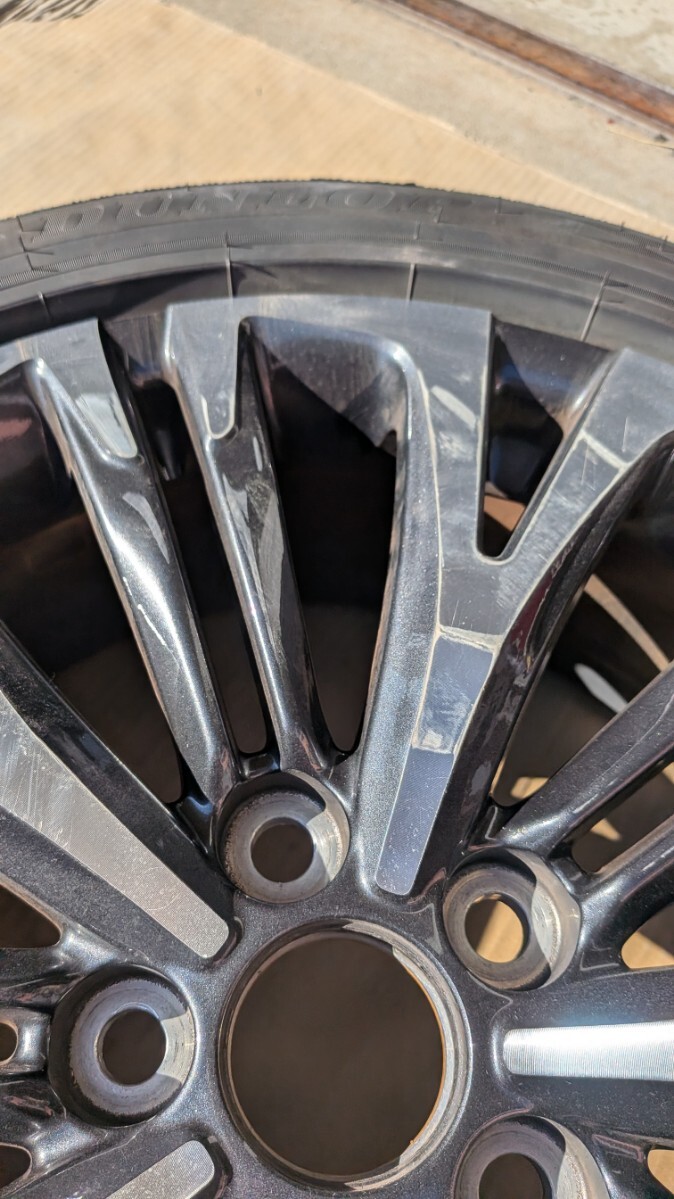 ダンロップ215/50R18 バリ山 トヨタ純正 ヤリスクロス Zグレード ホイール　　 　_画像5