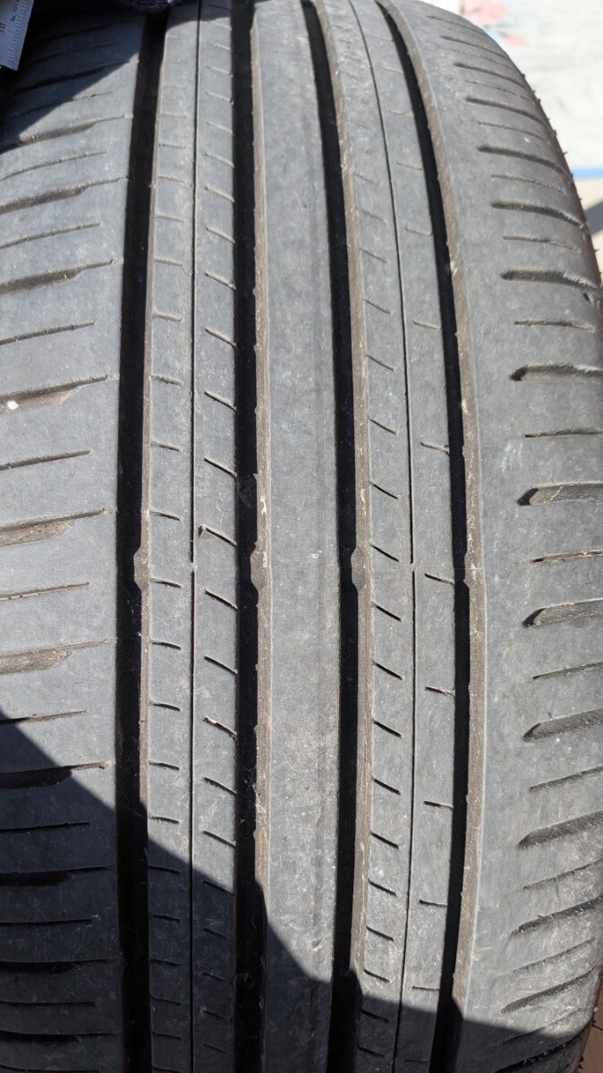 ダンロップ215/50R18 バリ山 トヨタ純正 ヤリスクロス Zグレード ホイール　　 　_画像9