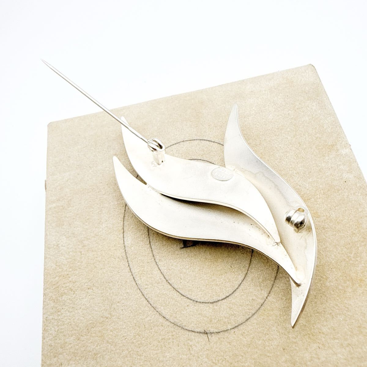 2937 [ сохранение с коробкой серебряный 925] Dior брошь CD редкий аксессуары Dior серебряный 