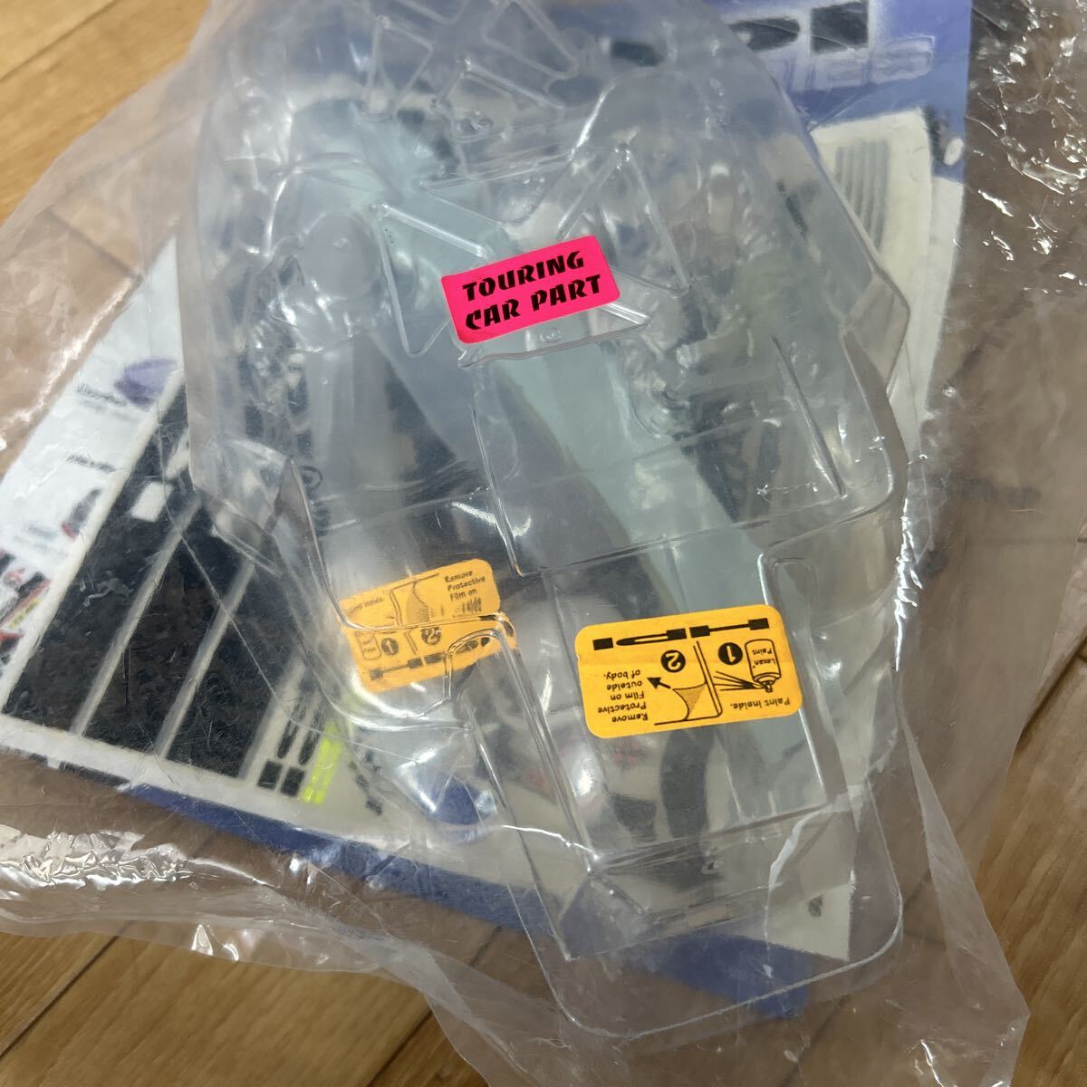 HPI レーシング 7112 インナーボディセット RS4 ラリー用 ドライバー 流用等 タミヤ ヨコモ 京商　絶版_画像3