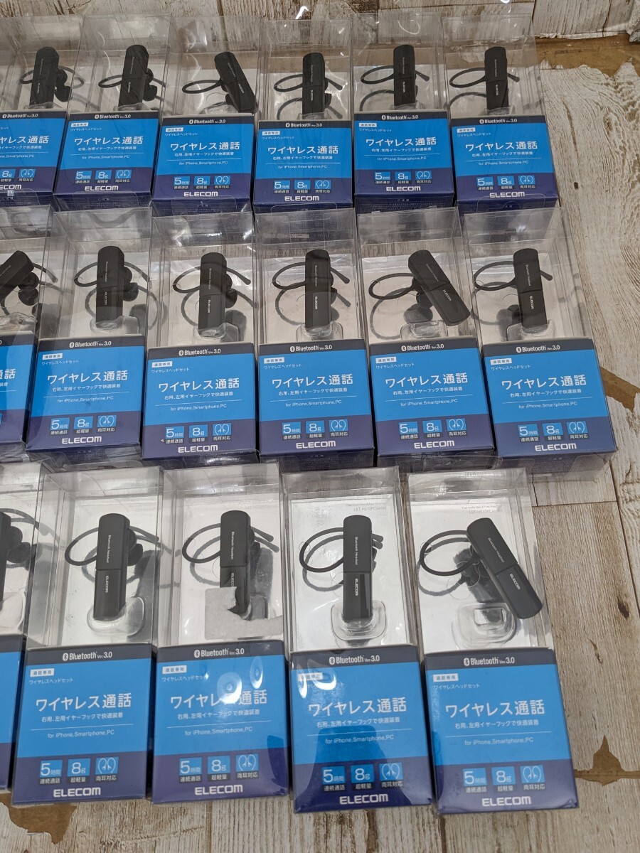 *0711u1415 ELECOM беспроводной headset LBT-HS10PCBK суммировать совместно новый товар не использовался нераспечатанный * включение в покупку не возможно 