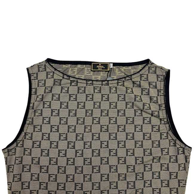  Fendi безрукавка ec-24395 хаки зеленый z ключ no52 409 001 не использовался прекрасный товар 44 нейлон 