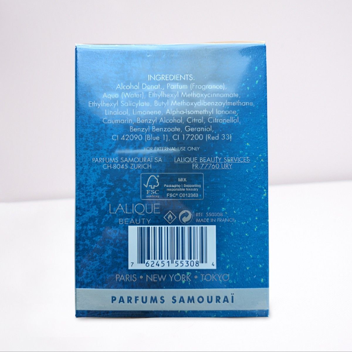 [ новый товар нераспечатанный * внутренний стандартный товар ]SAMOURAI Samurai EDT SP 100ml 2 шт 