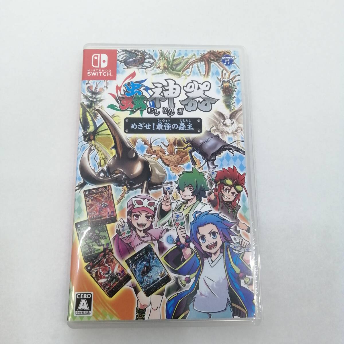 中古#蟲神器 めざせ!最強の蟲主 ニンテンドースイッチソフト 起動確認済み_画像1