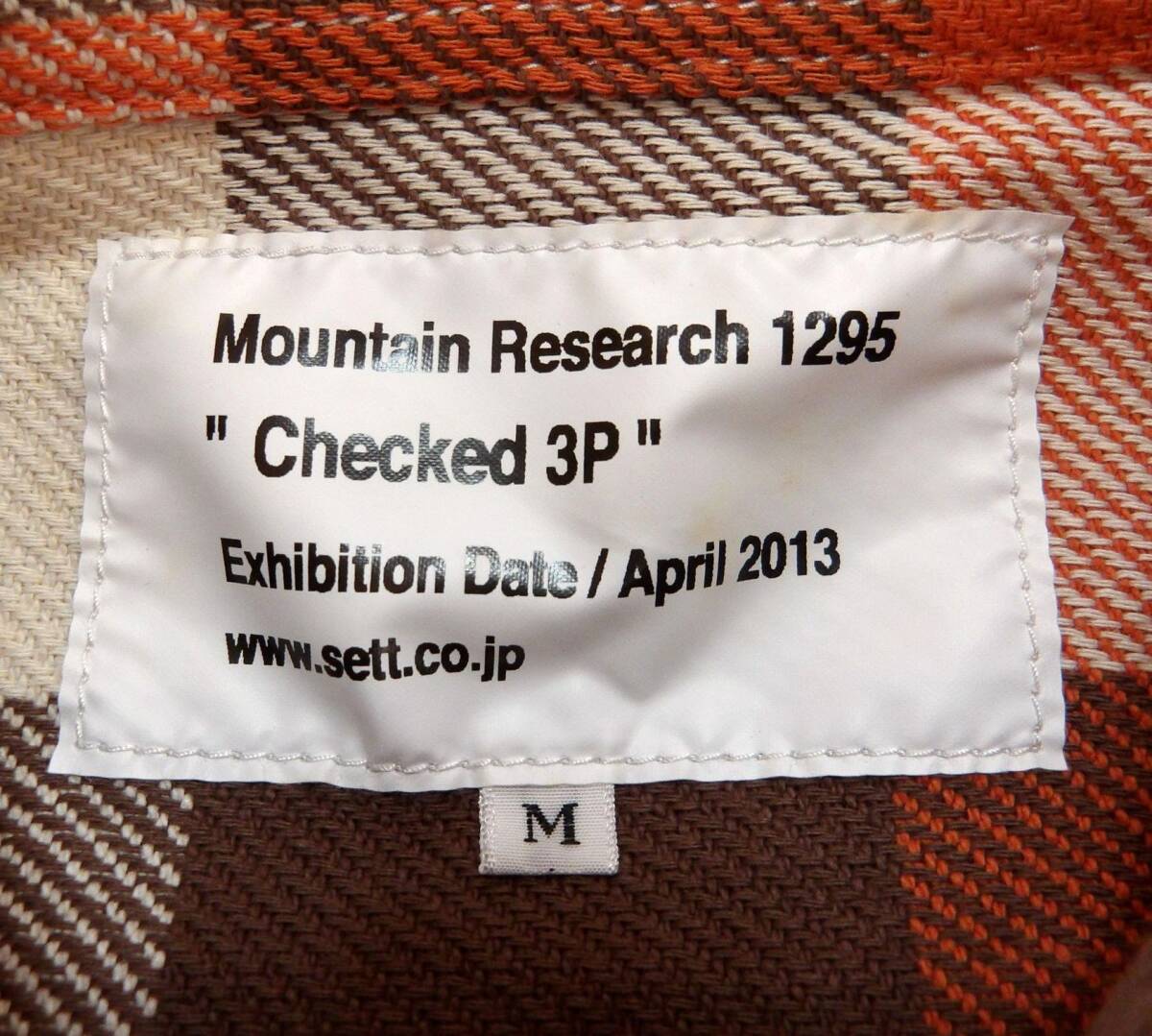 Mountain Research マウンテンリサーチ 3ポケット ネルシャツ (M) 程度良好 ヘビーネル_画像4