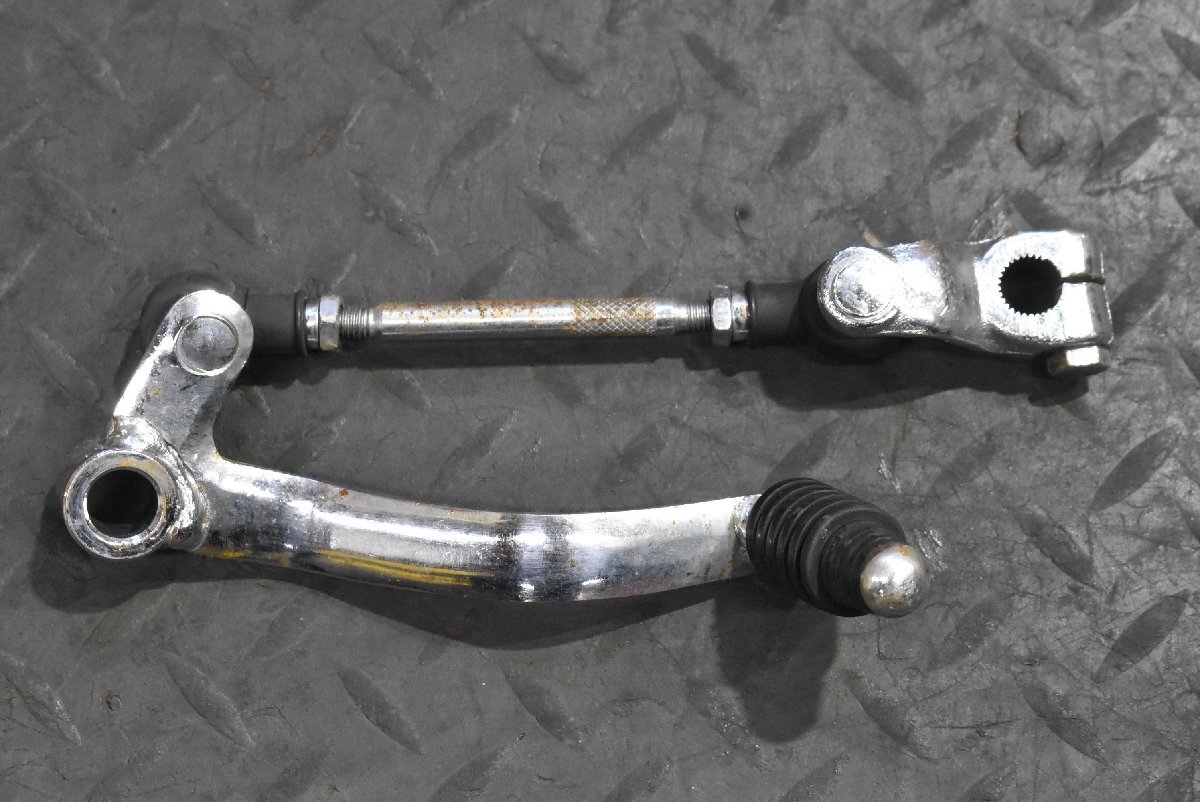 Y0101 当時物 純正 XJ400 チェンジペダル 0016 検) XJ400E XJ400D 4G0 4V7 XJ550_画像3