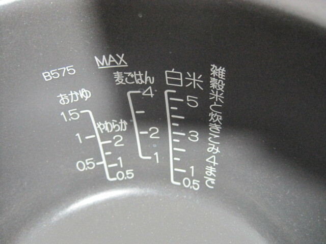 11-428♀ZOJIRUSHI/象印 圧力IH炊飯ジャー/炊飯器 5.5合炊き NW-LA10 20年製♀_画像7