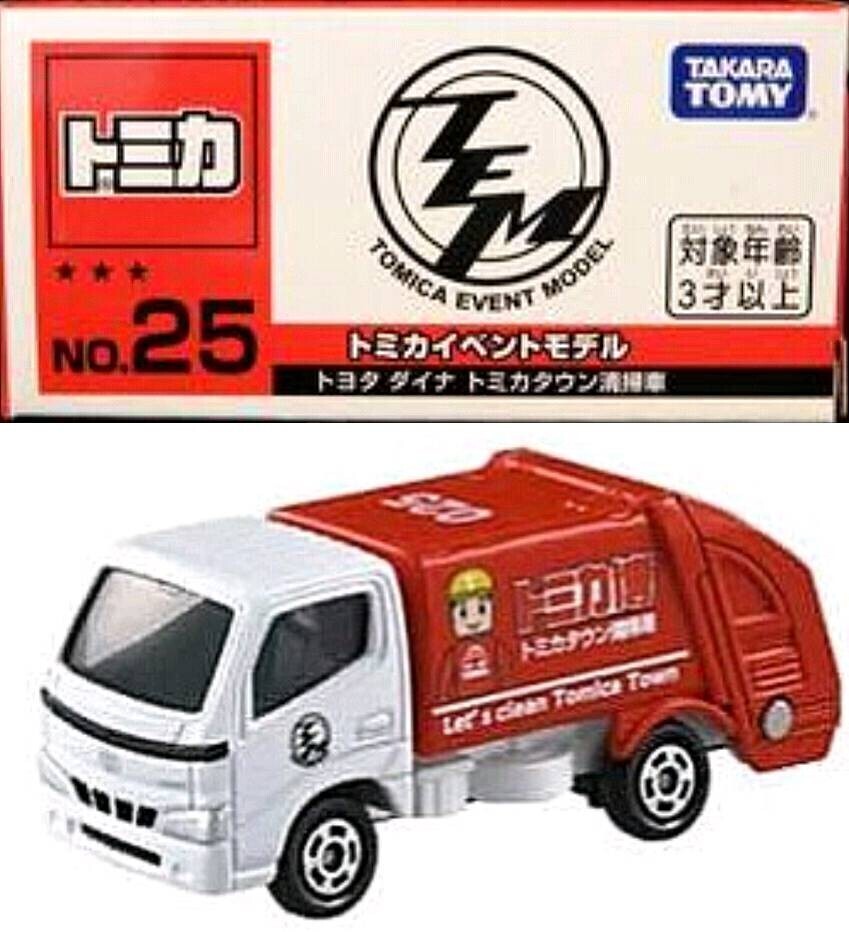 * Tomica . Event модель No.25 Toyota Dyna Tomica Town грузовик-мусоровоз 
