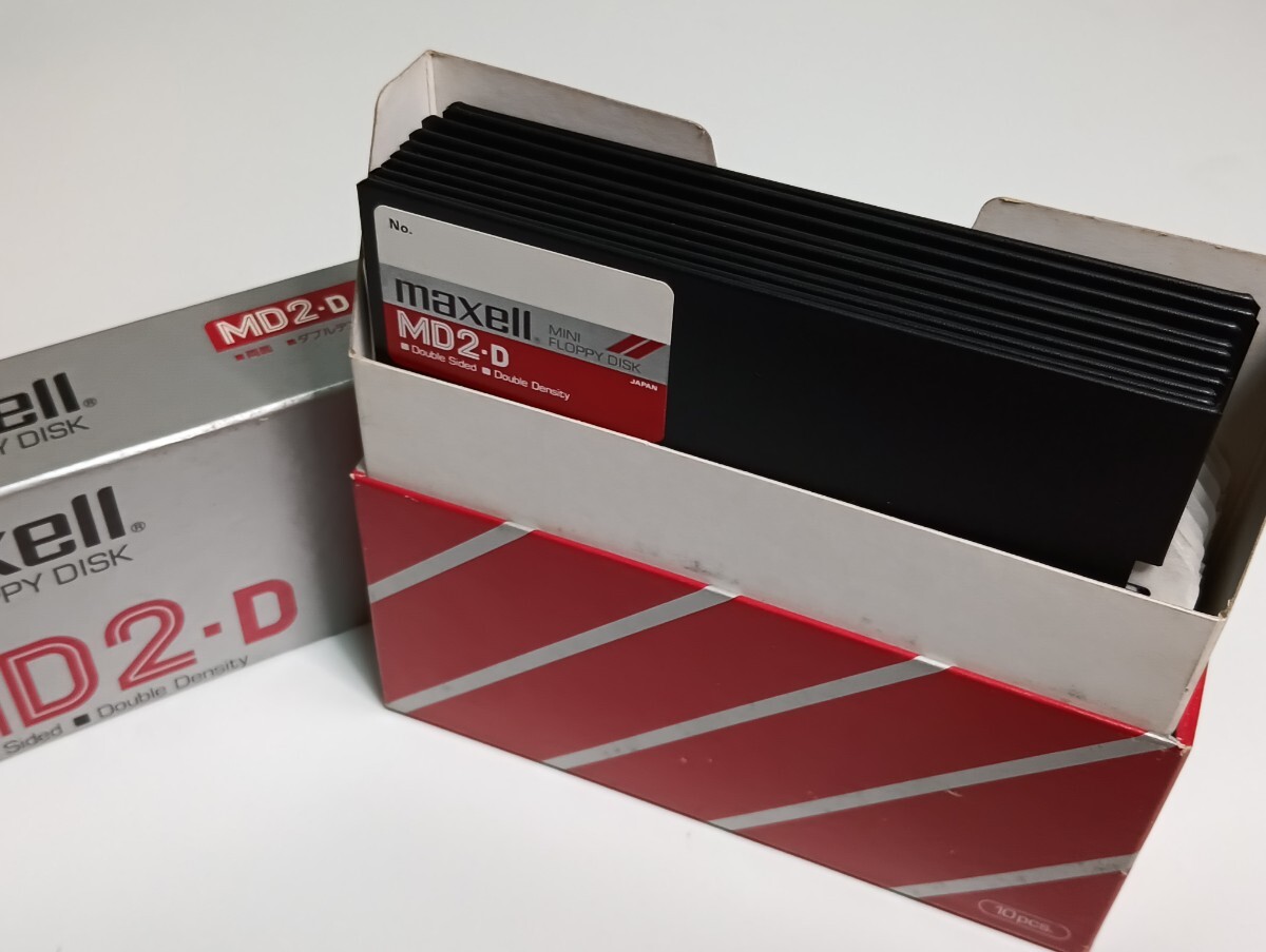【マクセル 2D 5インチ フロッピーディスク】10枚入り 動作OK フォーマット済 maxell FD_画像1