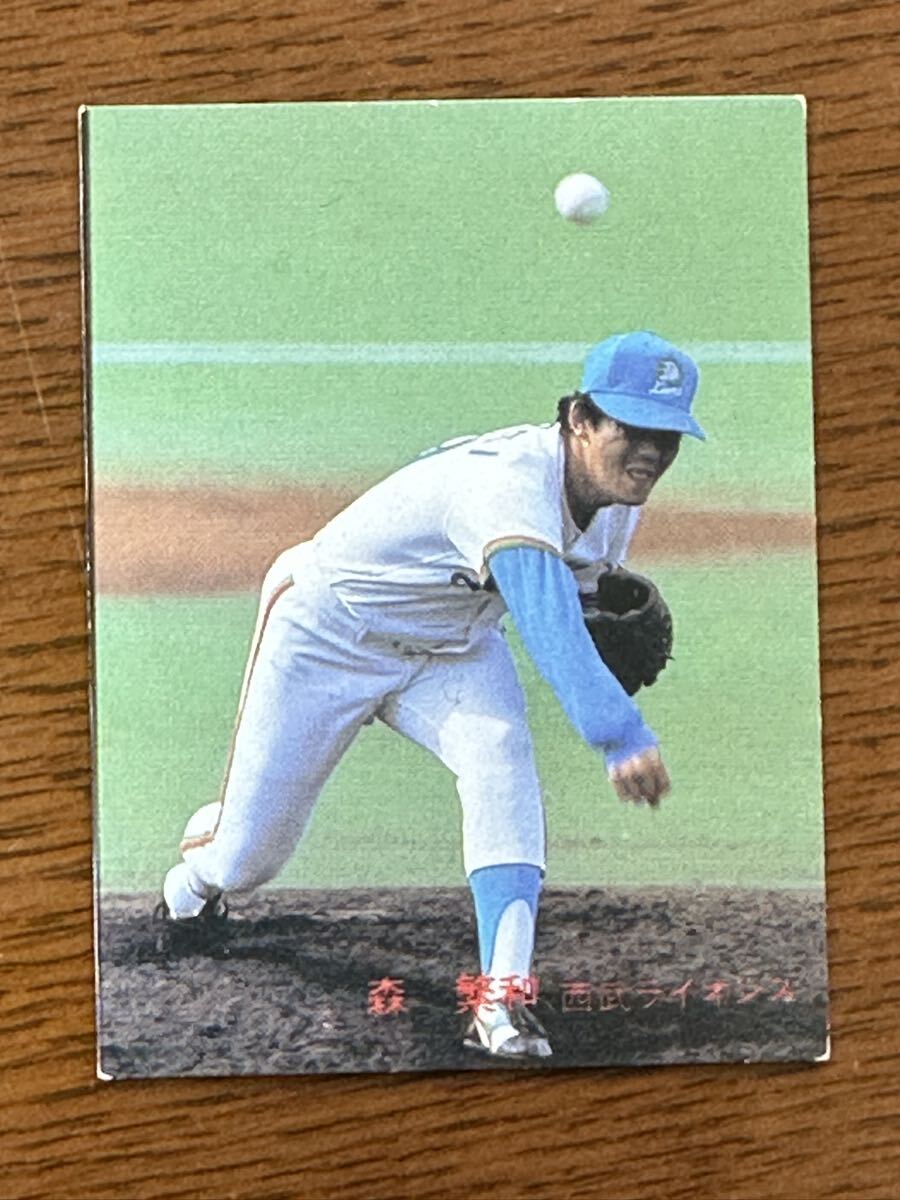  Calbee Professional Baseball карта *82 No.450 лес . мир ( Seibu )