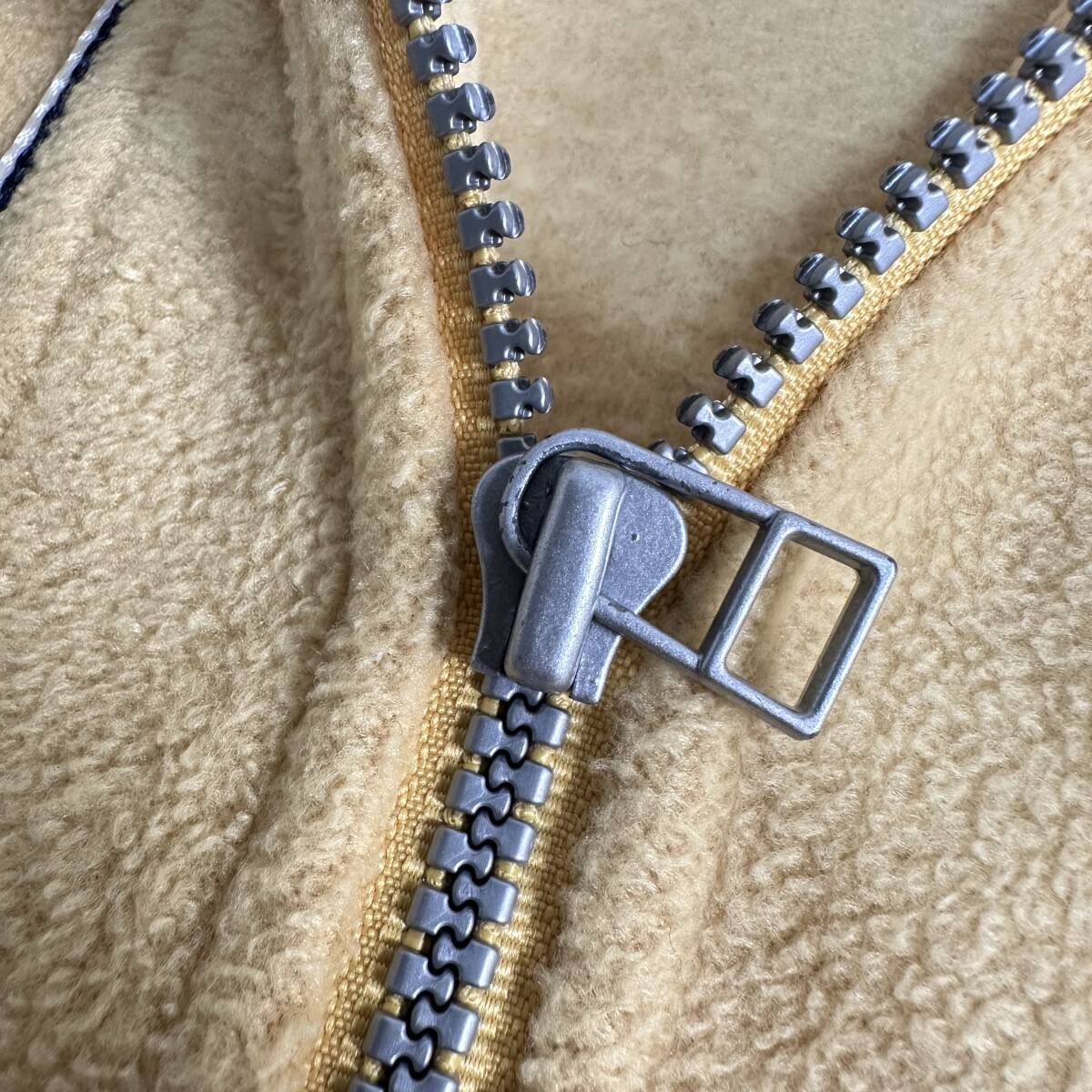 レア【O'NEILL】オニール 90s VINTAGE ハーフジップフリースジャケット プルオーバー ガムガム ビンテージ オールド イエロー_画像9