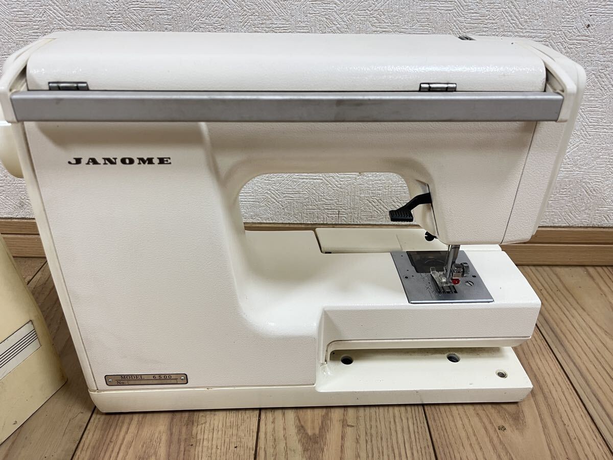 JANOME ジャノメ ミシン6500 通電確認済 手工芸 _画像4