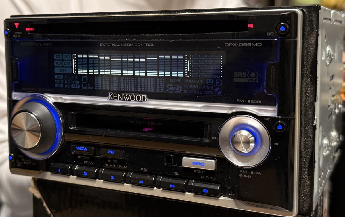 Kenwood DPX-066MD ケンウッド 2DIN MD CD プレーヤー_画像3