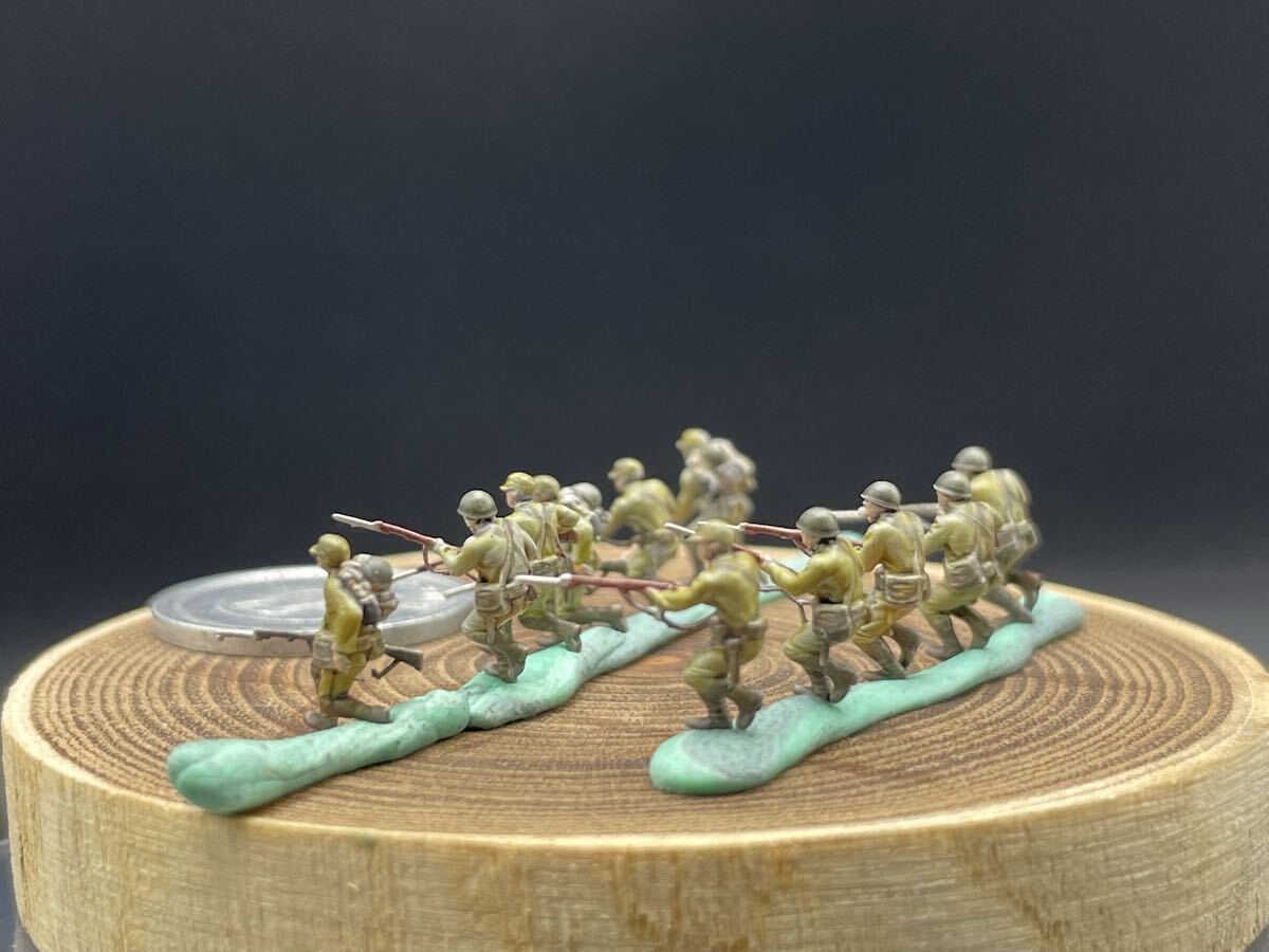 1/144 完成品　塗装済　WW2 日本陸軍　兵士フィギュア　11体　ワールドタンクミュージアム　251126_画像3