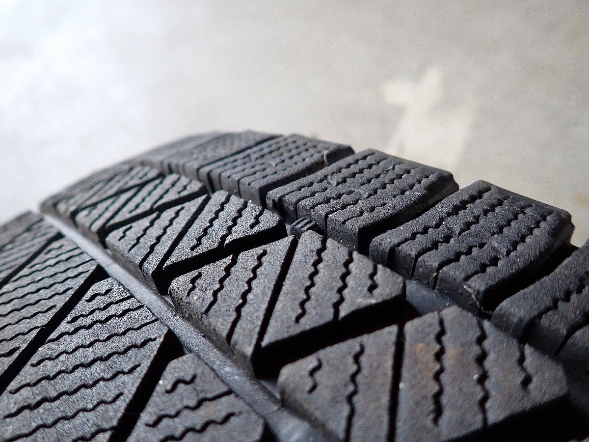 YS20323【送料無料185/65R15】170系シエンタ 20プリウス プレミオ等 BS VRX3 中古スタッドレス ●15×6J 100/5H ET45●1円スタート_画像6