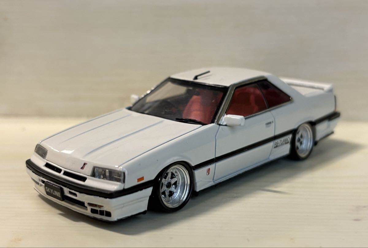  Nissan Skyline RS-TURBO DR30 Anniversary specification 1/43 металлический маска 