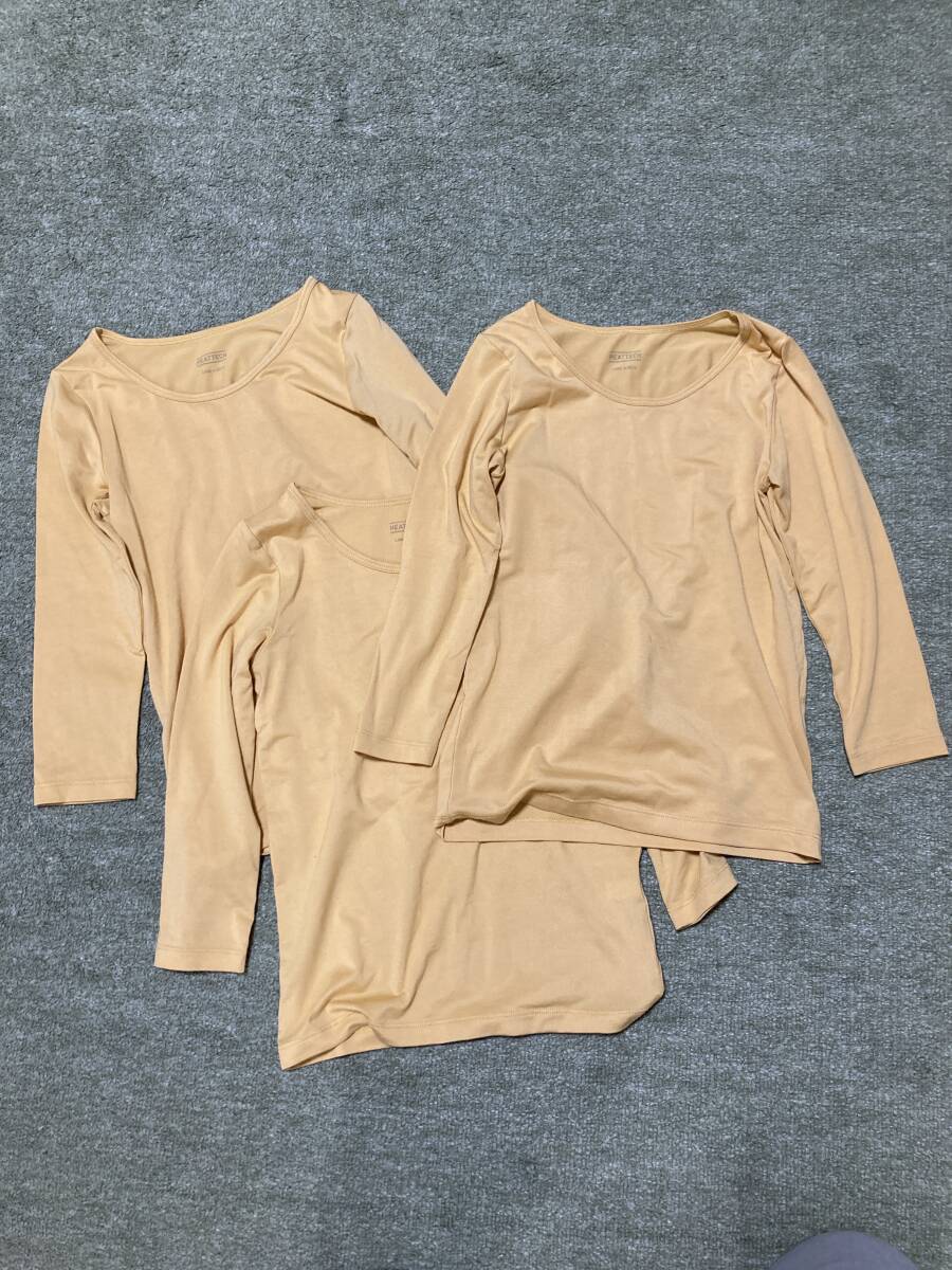 ユニクロ　ヒートテック　120㎝　3枚セット_画像1