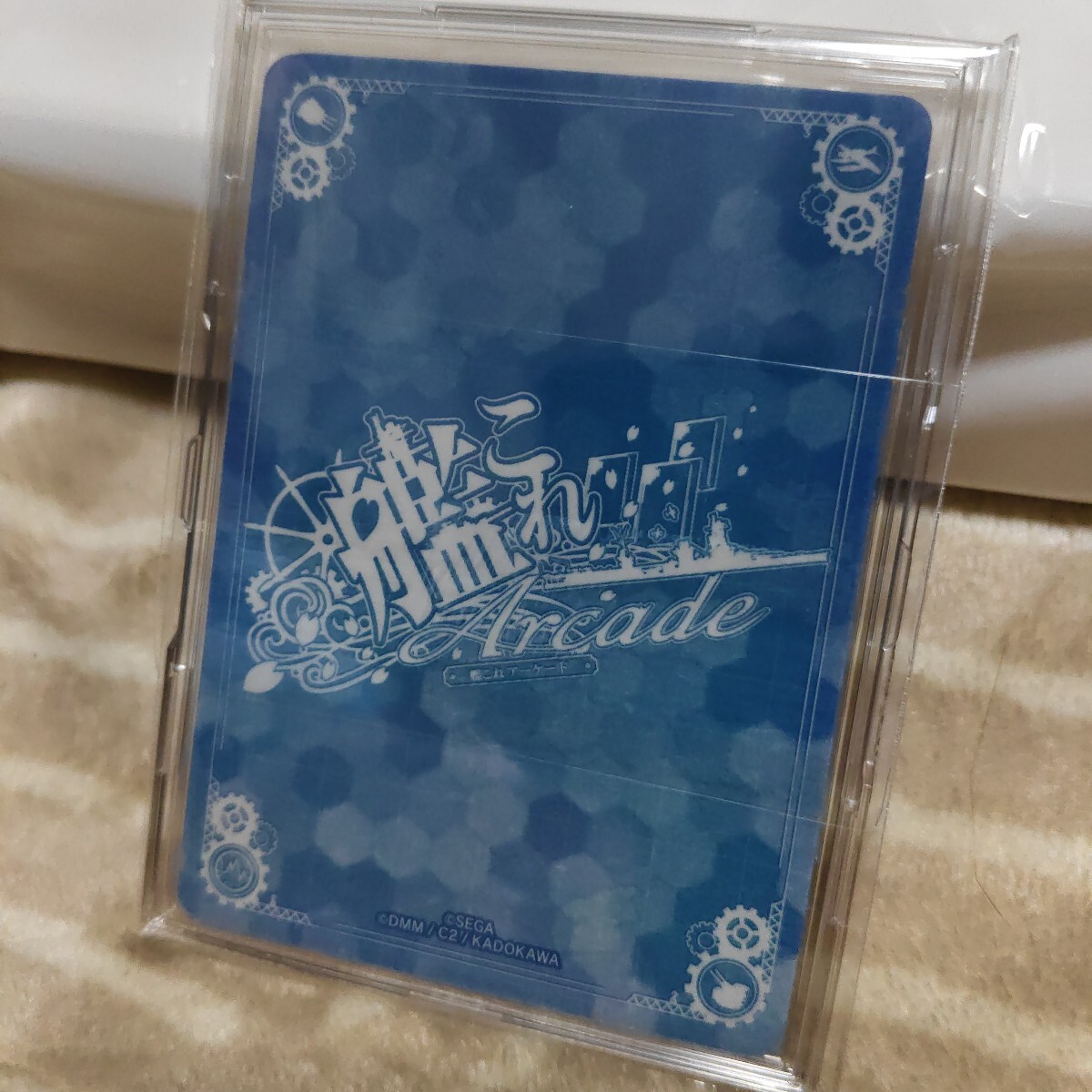 艦これアーケード フレッチャー中破＋ジョンストン 中破 6周年フレーム_画像5