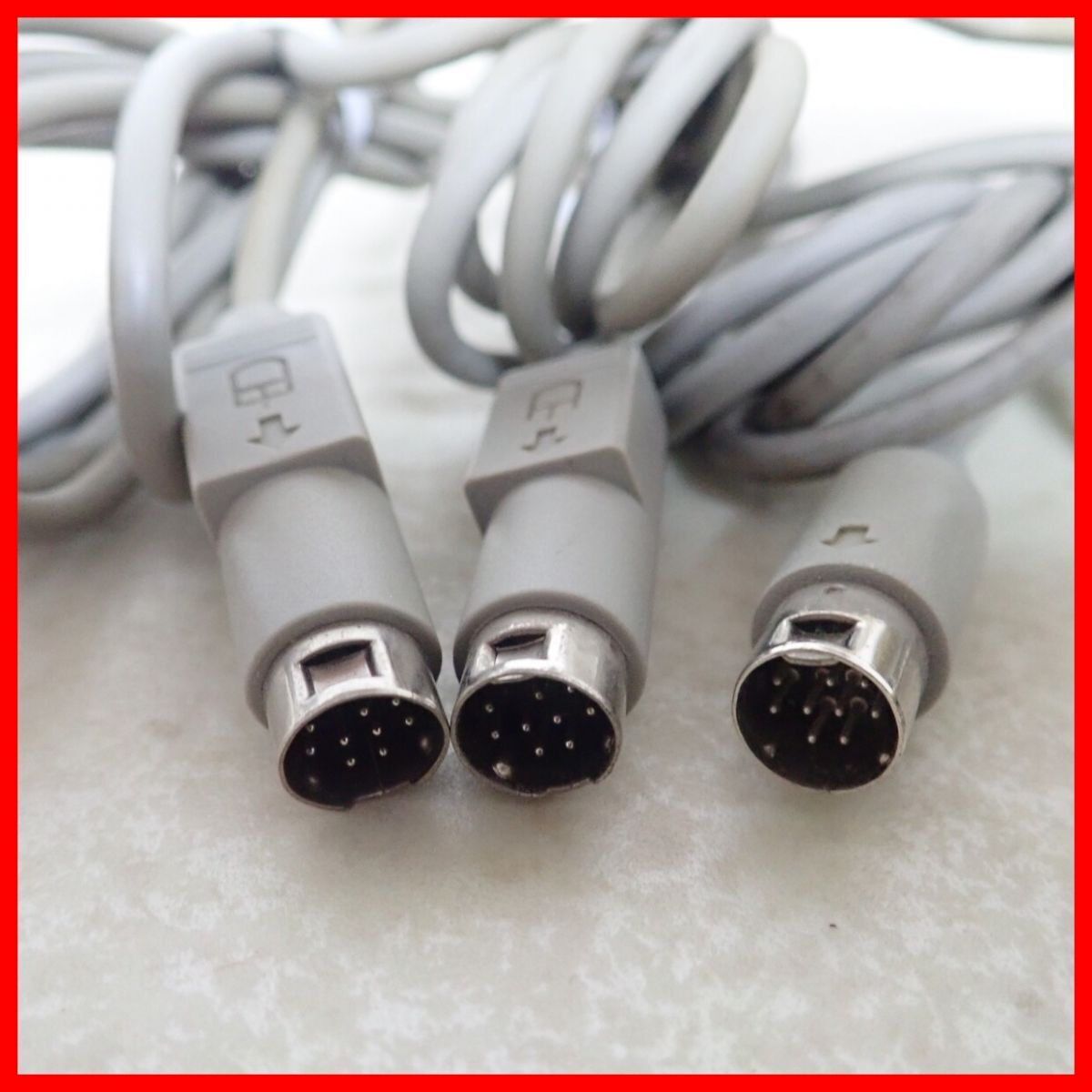 NEC PC-98シリーズ用 マウス まとめて3個セット 丸型9ピンコネクタ レトロPC 周辺機器 日本電気【10_画像3