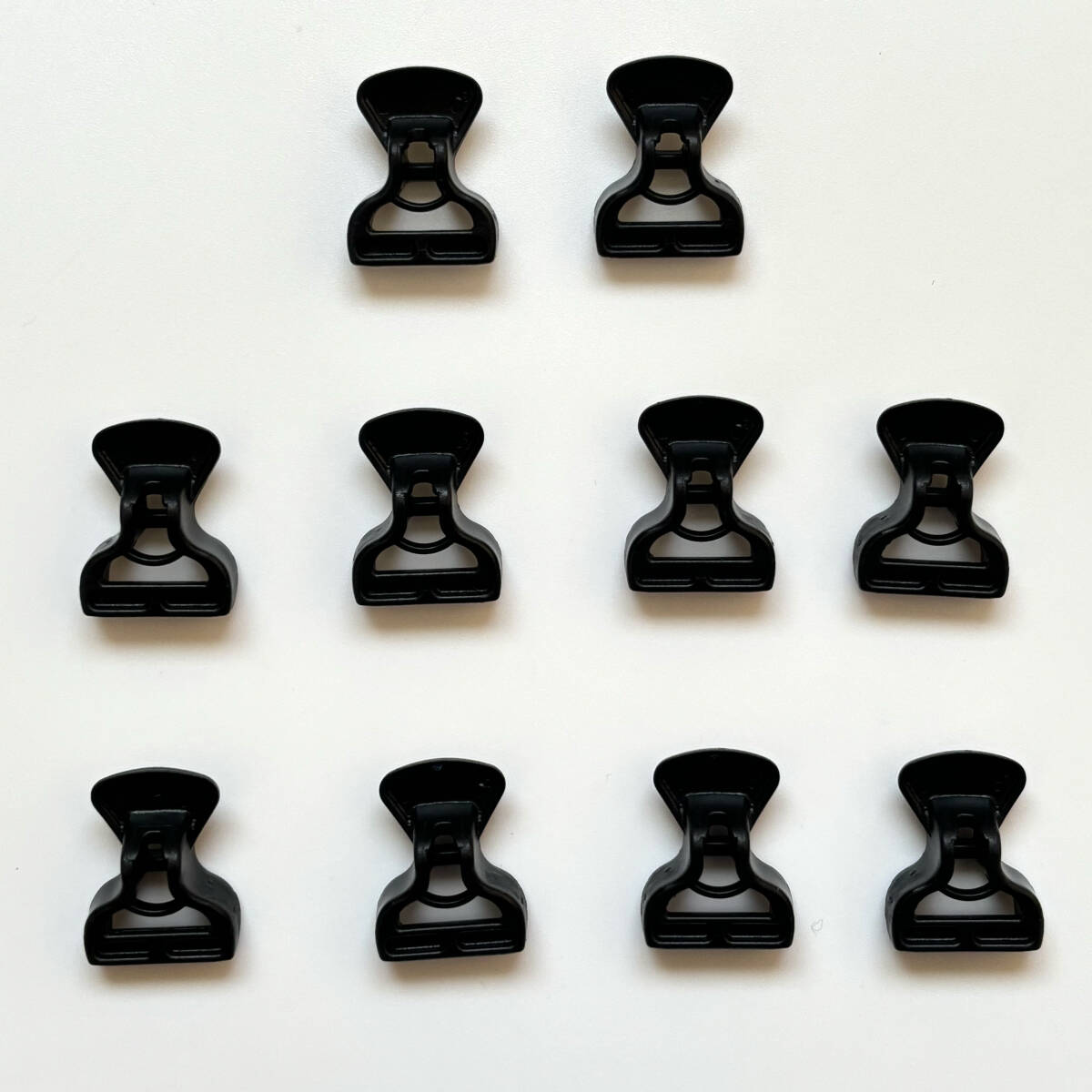 【ITW NEXUS*プラスチックパーツ*linelock LL-654-3000*2.5㎜~3㎜コード+13mmテープ用アジャスター*ブラック*10個*Make Your Own Gear】_画像4