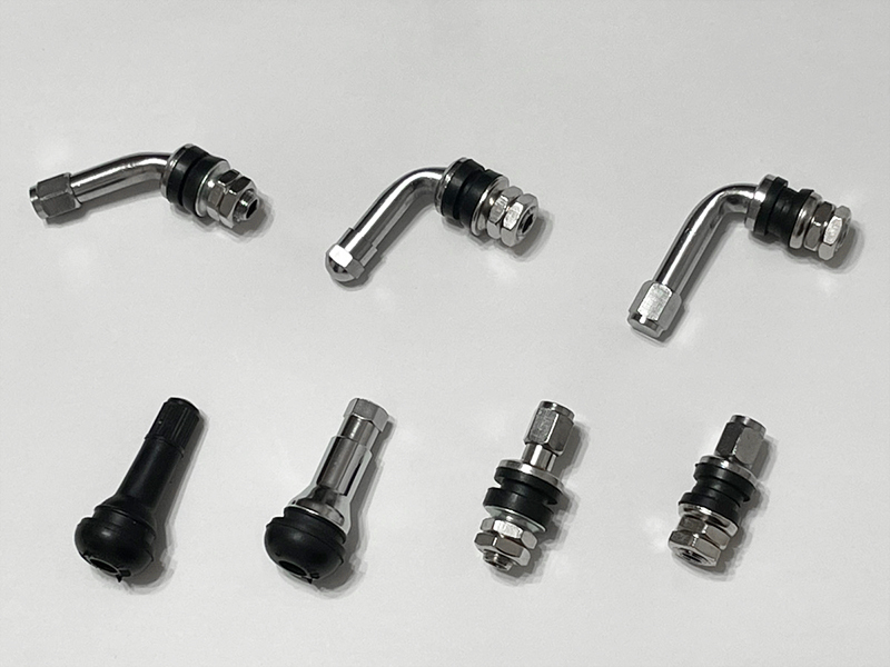 新品 エアバルブ エアーバルブ ゴムバルブ クランプインバルブ インサイドバルブ ホイール用 消耗品 自動車 バイク 4個セット 選べるタイプ_画像1