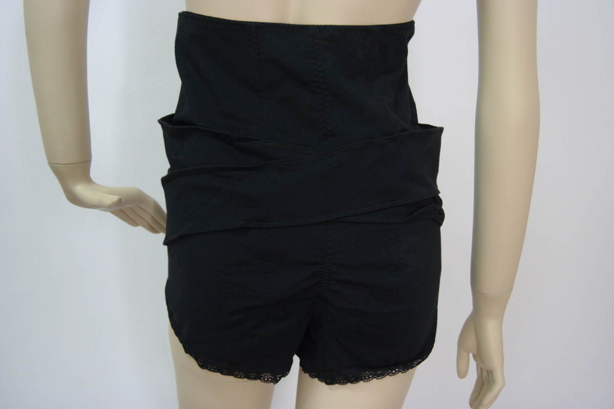  бесплатная доставка * супер выгода *2 цвет комплект * большой размер * хлопок 95%* корректирующее нижнее белье * энергия сеть * Cross обмотка лентой имеется * таз пояс (5L/ бежевый & черный )