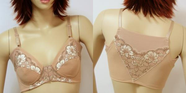  бесплатная доставка *. целый нижнее белье *[ многофункциональный .]*. пот накладка имеется * передний крюк * хлопок . материалы * non тросик * спина & бок аккуратный впитывание пота bla(C/70/ бежевый )