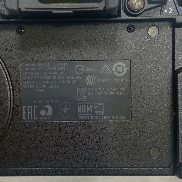 D207-S2 OLYMPUS オリンパス OM-D ミラーレス一眼カメラ E-M5II 12-40mm 1:2.8 バッテリー付き 通電OK 2009322_画像10