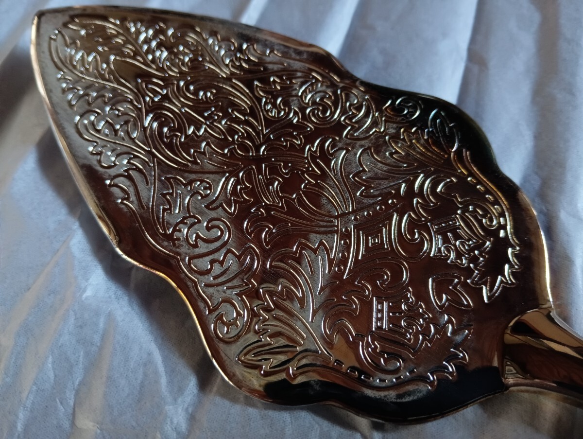 銀製?発売元:新潟県燕市㈱アサヒ〜ケーキサーバー&ケーキナイフ_画像2