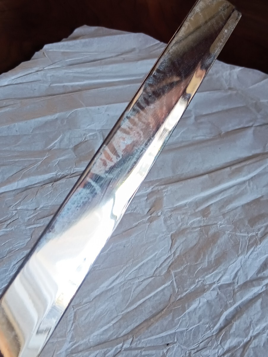 銀製?発売元:新潟県燕市㈱アサヒ〜ケーキサーバー&ケーキナイフ_画像7