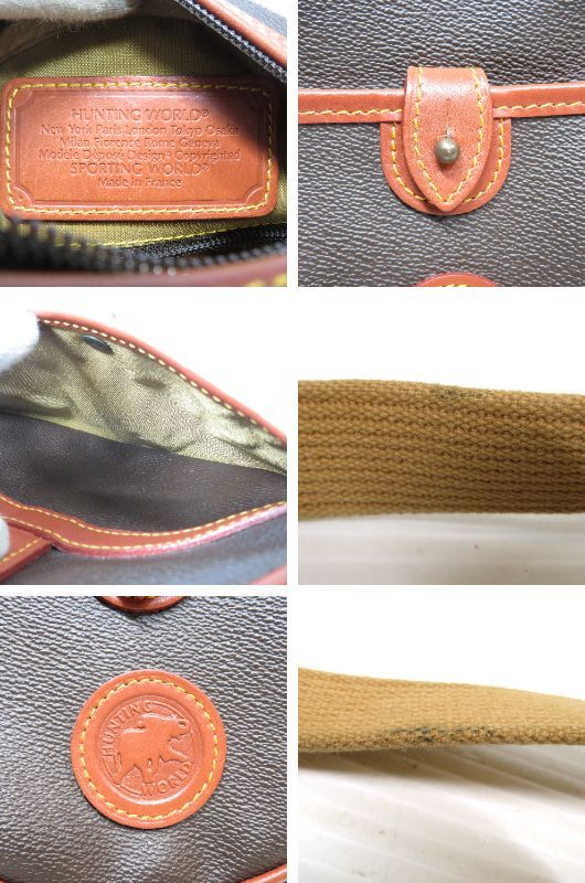 ハンティングワールド ショルダーバッグ_画像9