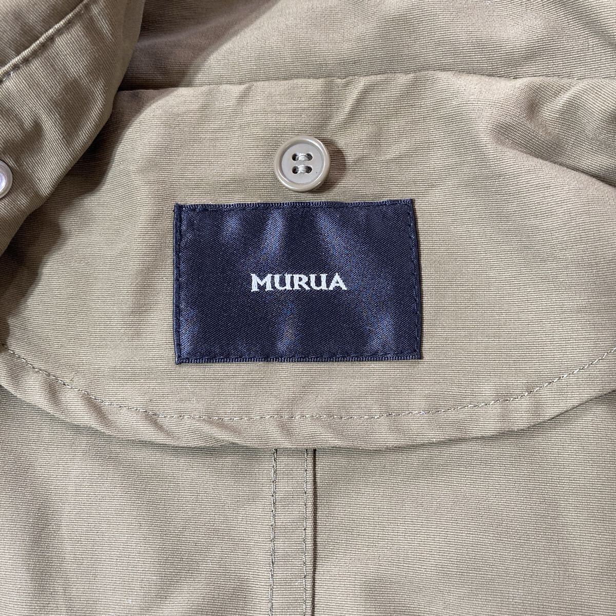 YT3962 MURUA ムルーア マウンテンフーディー 3WAYボアインナーマウンテンパーカー モスグリーン 長袖ライナー ジップアップジャケット_画像9