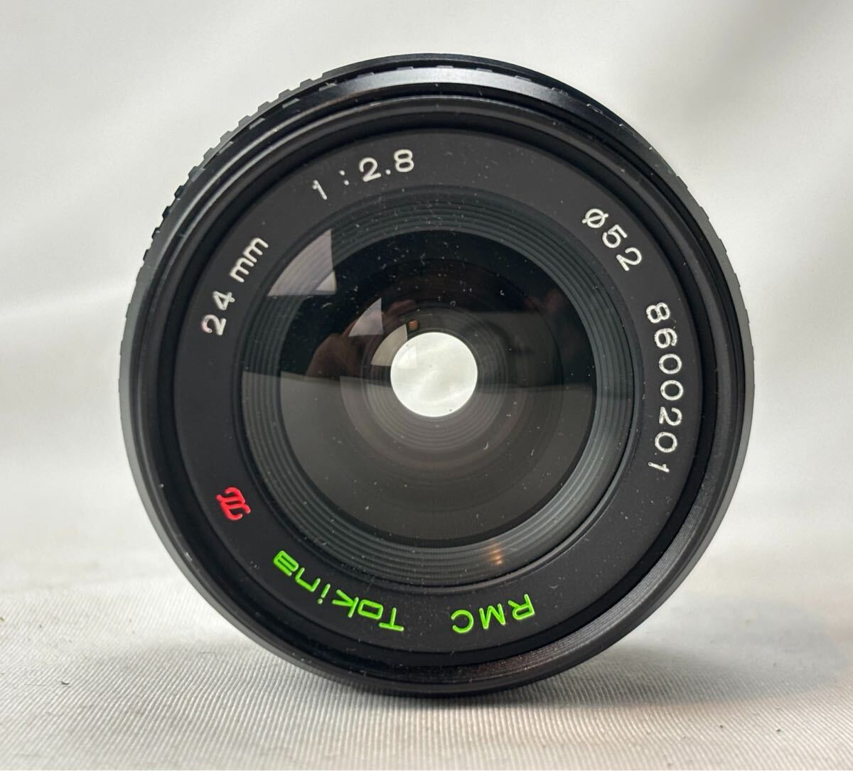 RMC Tokina 24mm 1:2.8 レンズ MD マウント　中古品です。_画像1
