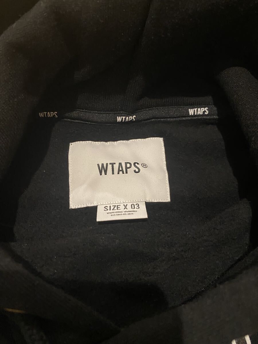 24AW WTAPS ACADEMY HOODY BLACK L_画像2