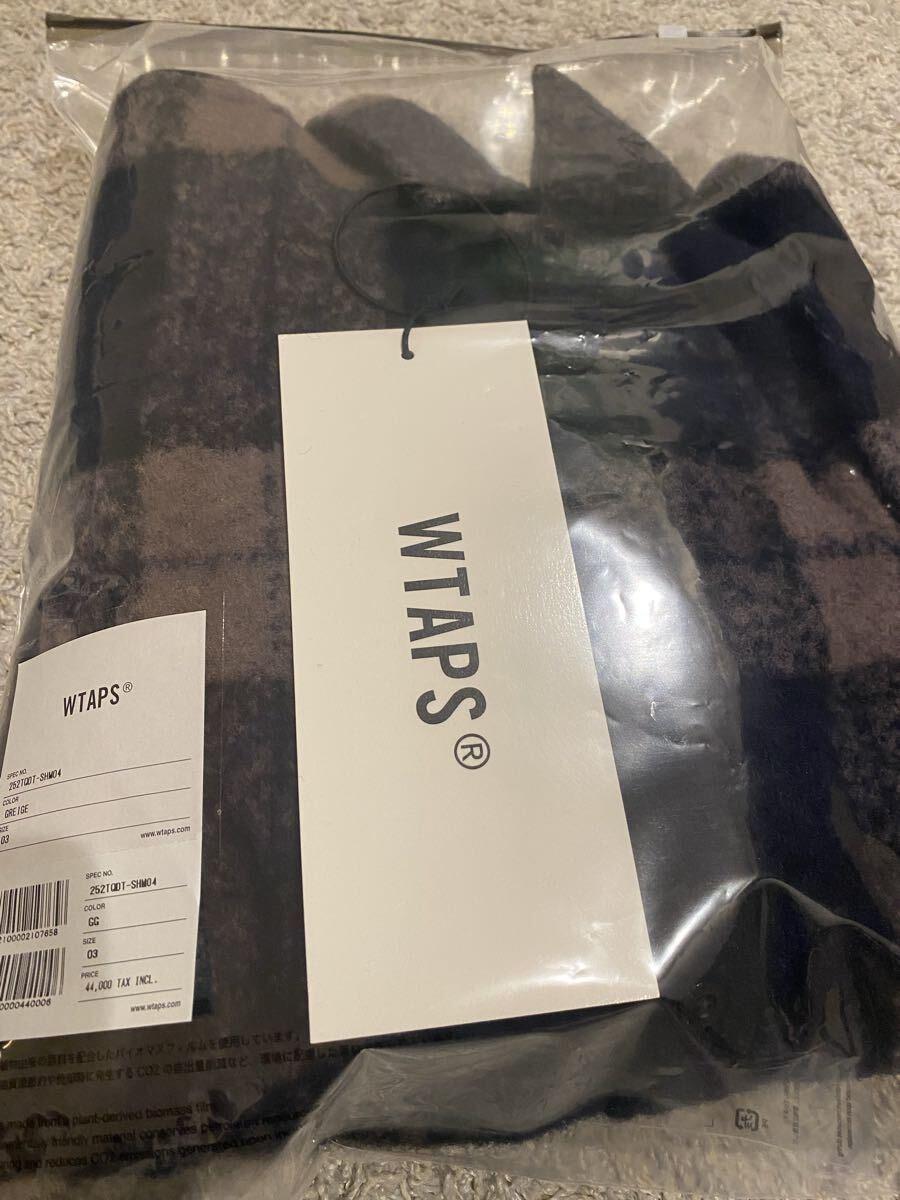 25AW WTAPS TXT 02 / LS / WONY. TWEED. TEXTILE. OF GREIGE L_画像4