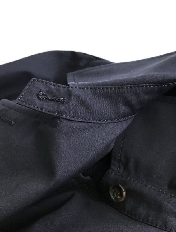 ボールジー 美品 ラグラン コットン キルトライナー コート ダークネイビー サイズ38 トゥモローランド BALLSEY_画像9