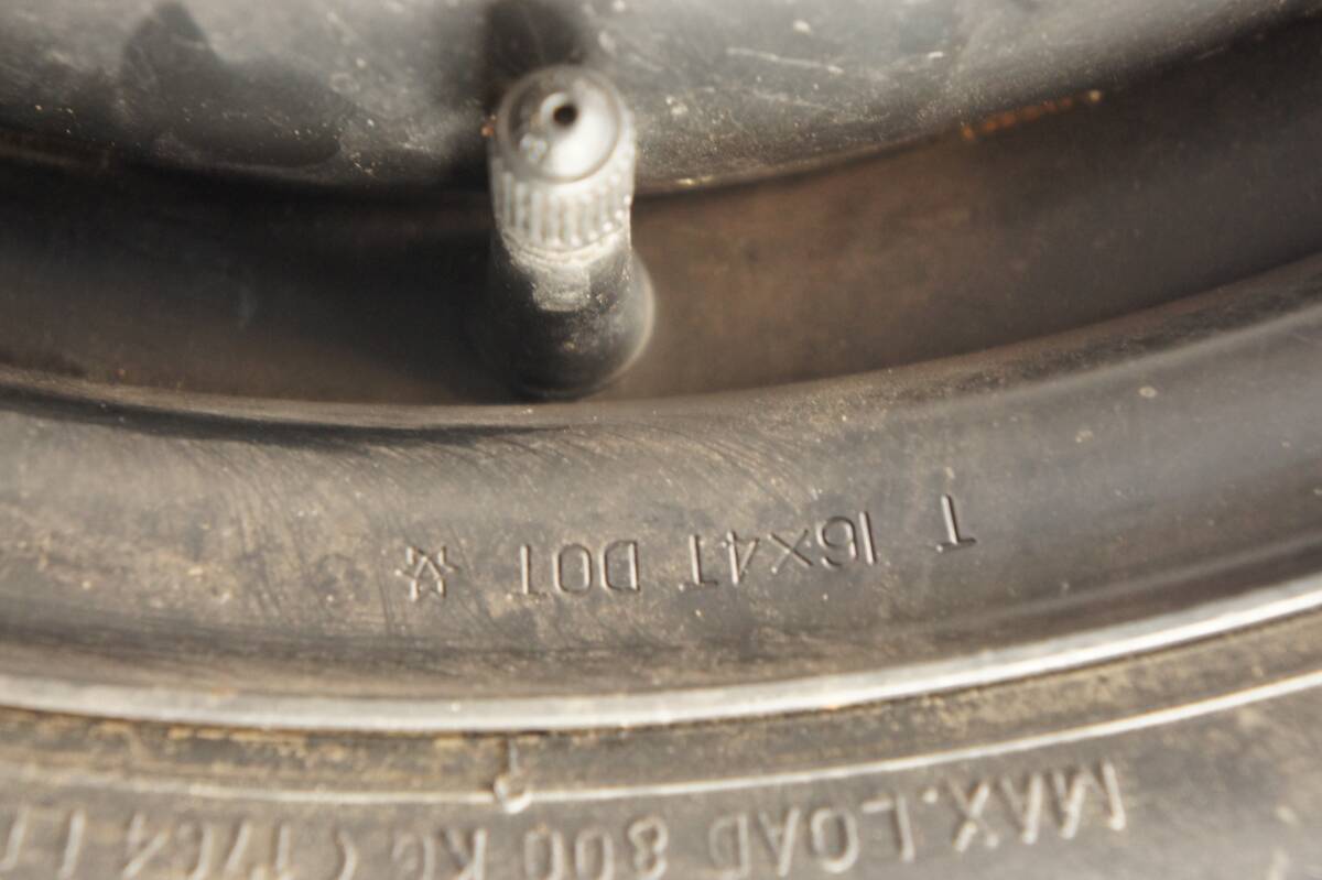 T135/70D16 スペアタイヤ BE5 後期 D型 ブリッツェン レガシィ外し テンパータイヤ 応急タイヤ 16インチ スバル 純正 @14924s_画像3