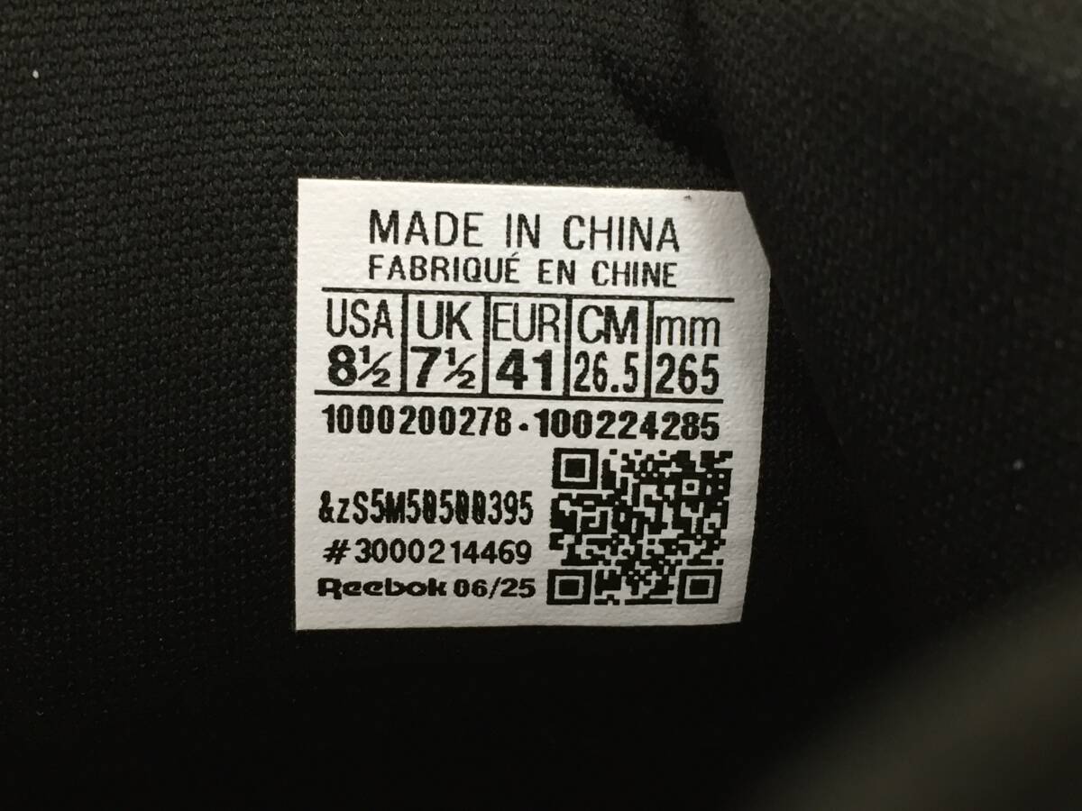 [ не использовался ]Reebok × B'z Inaba Koshi Instapump Fury 94 ~MAGMA~ 26.5cm / Reebok Insta насос Fury кружка ma100224285