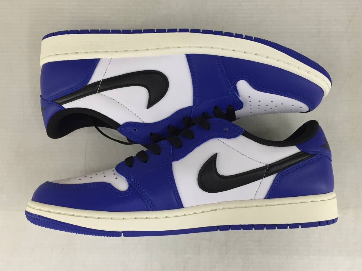 [ не использовался ]NIKE AIR JORDAN 1 RETRO LOW OG ~GAME ROYAL~ 27.5cm / Nike воздушный Jordan 1 retro low ~ игра Royal ~ CZ0790-140