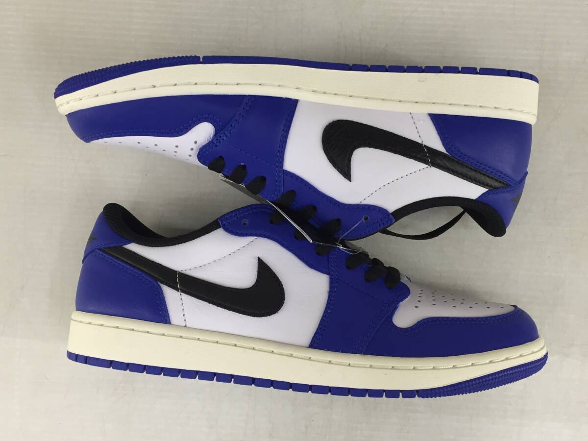 [ не использовался ]NIKE AIR JORDAN 1 RETRO LOW OG ~GAME ROYAL~ 27.5cm / Nike воздушный Jordan 1 retro low ~ игра Royal ~ CZ0790-140